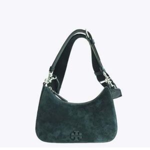 New Tory Burch Thea Pebble Leather Large Convertible Shoulder Handbag